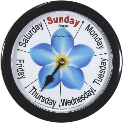 Forget-Me-Not - Day Clock